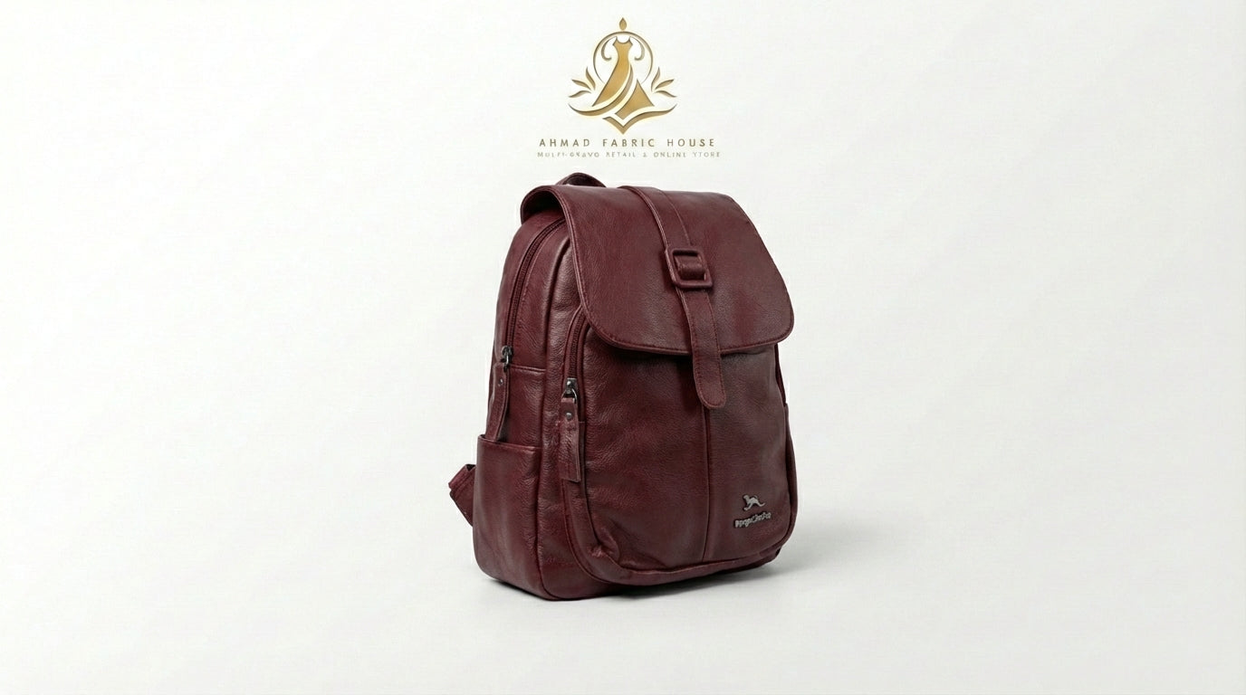 Burgundy Backpack