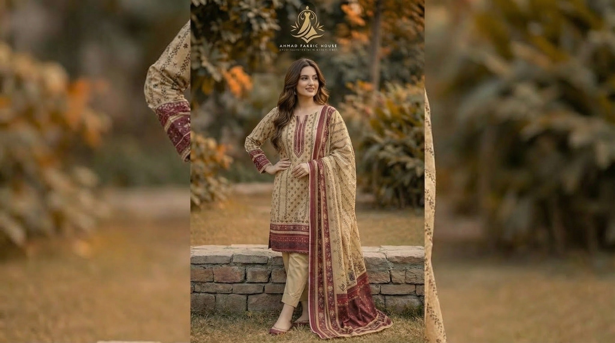 Bareeze Unstitched Printed Khaddar 3pc