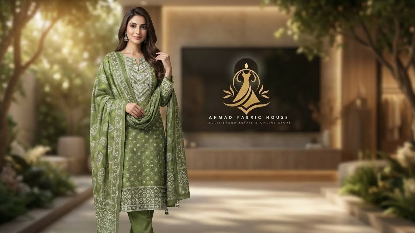 Nishat Unstitched Printed Khaddar 3pc