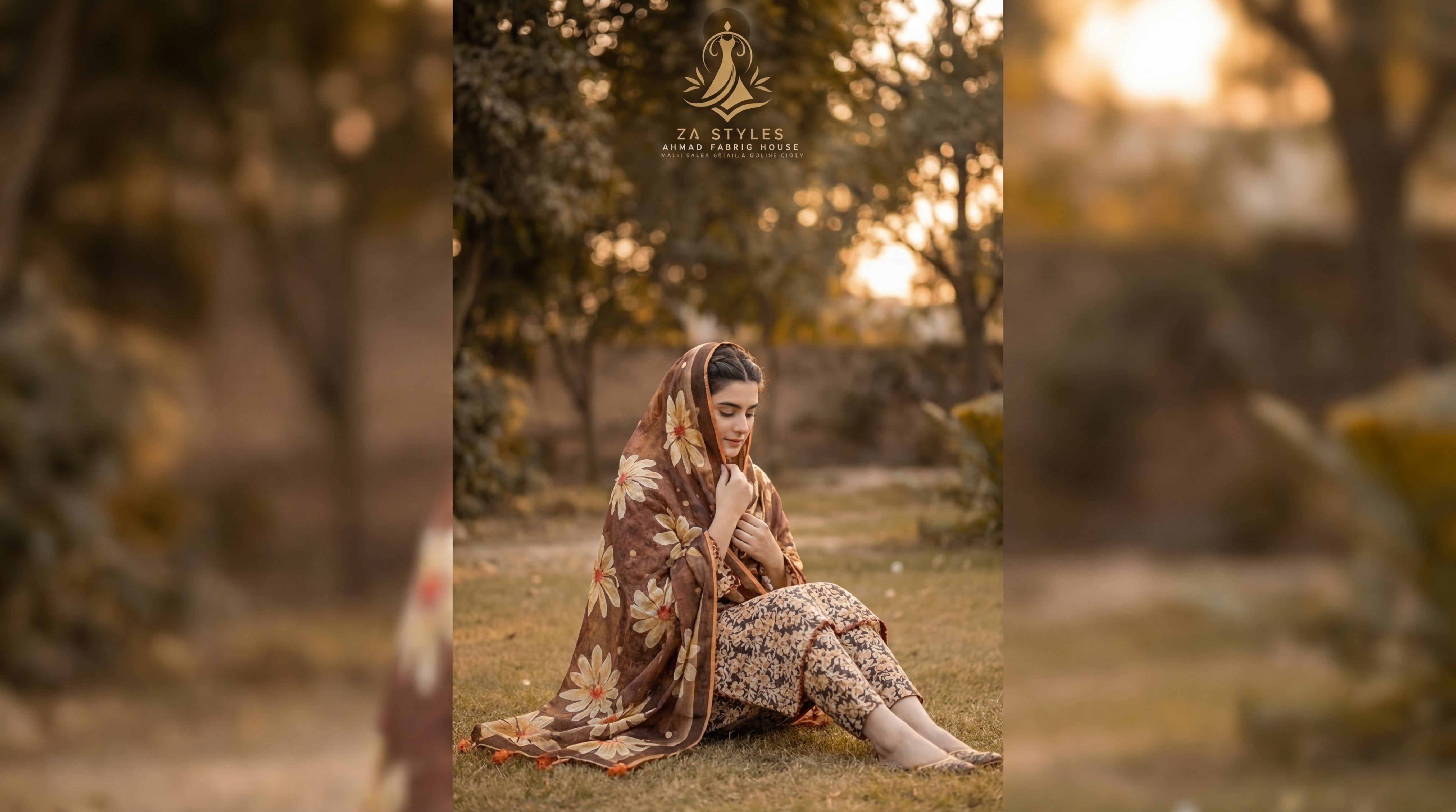 ZA Styles Stitched Khaddar 3pc