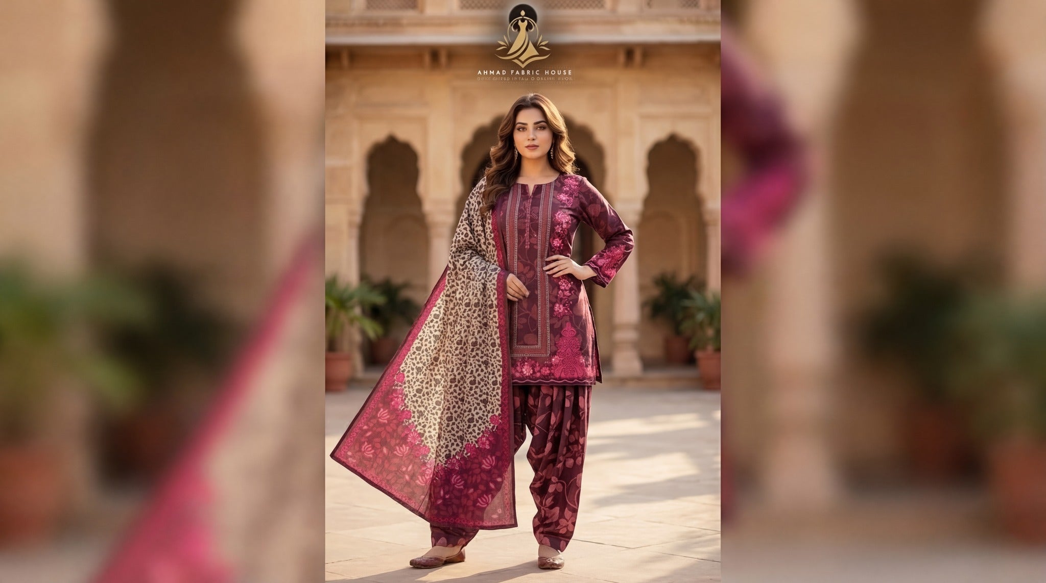Charisma Unstitched Printed Khaddar 3pc