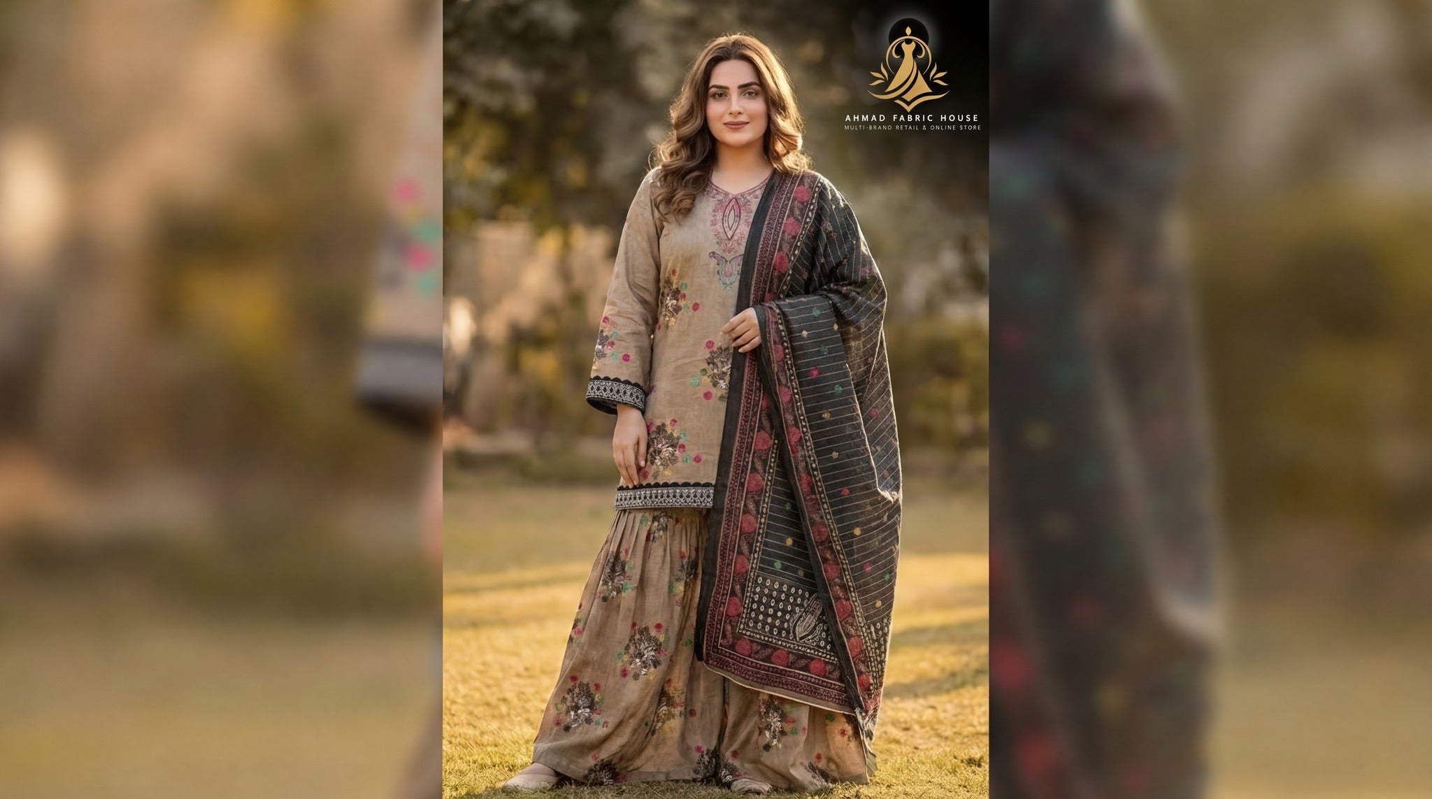 Charisma Unstitched Printed Khaddar 3pc