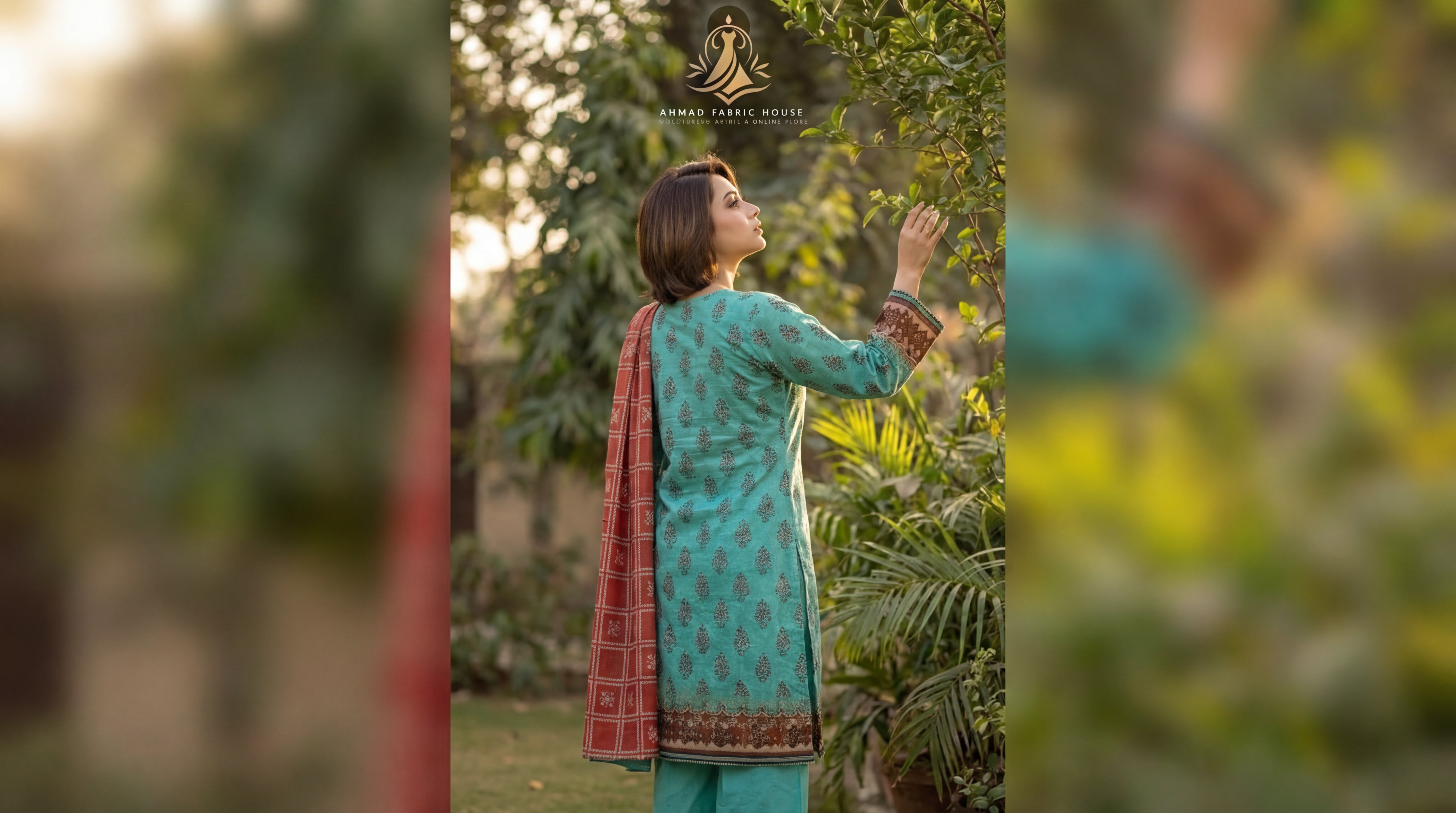 Edenrobe Unstitched Printed Khaddar 3pc