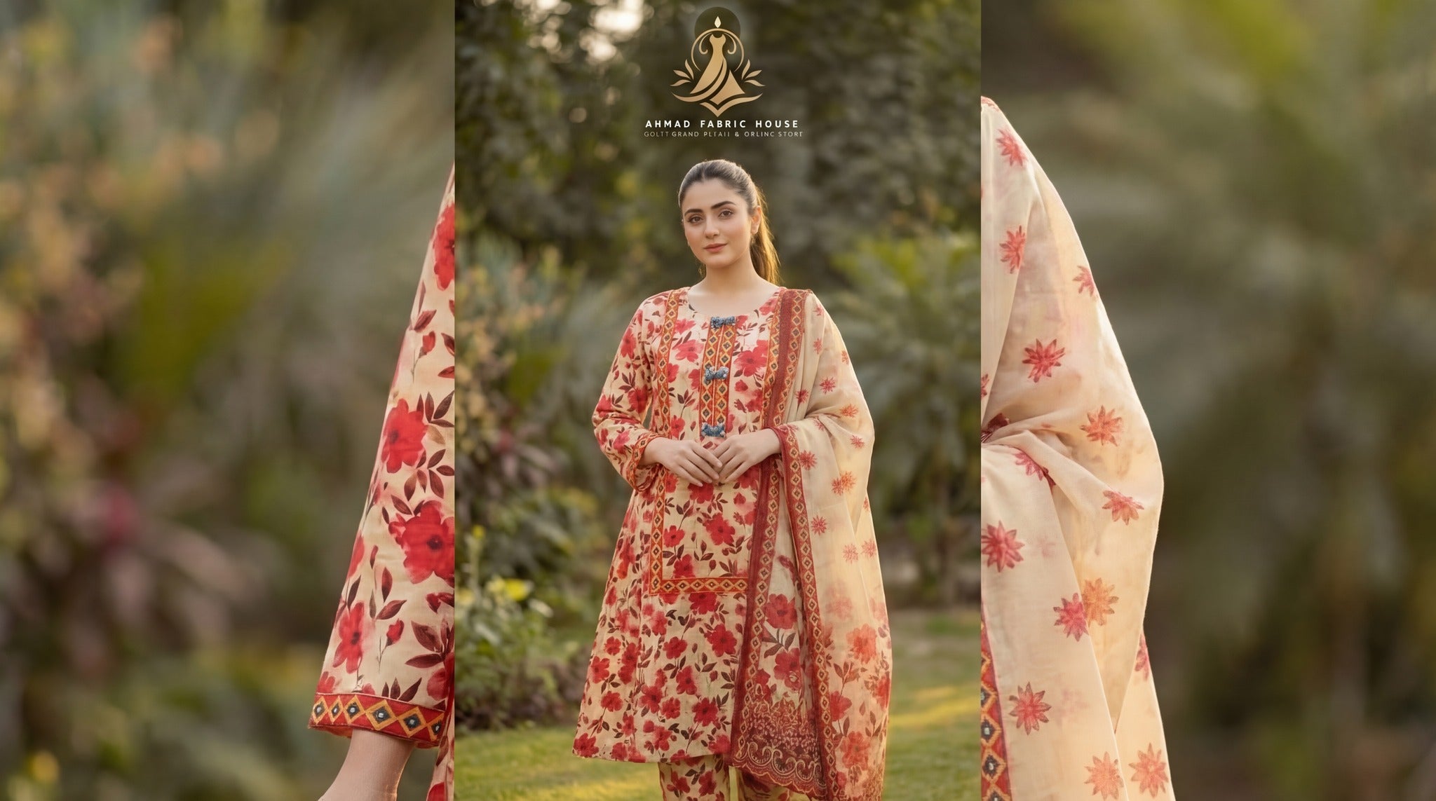 ZA Styles Stitched Khaddar Penal Frock 3pc