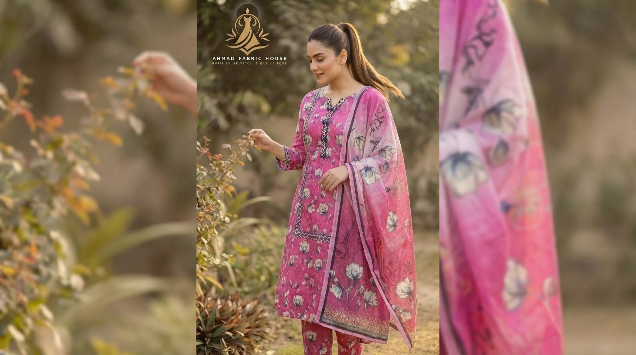 ZA Styles Stitched Khaddar Penal Frock 3pc