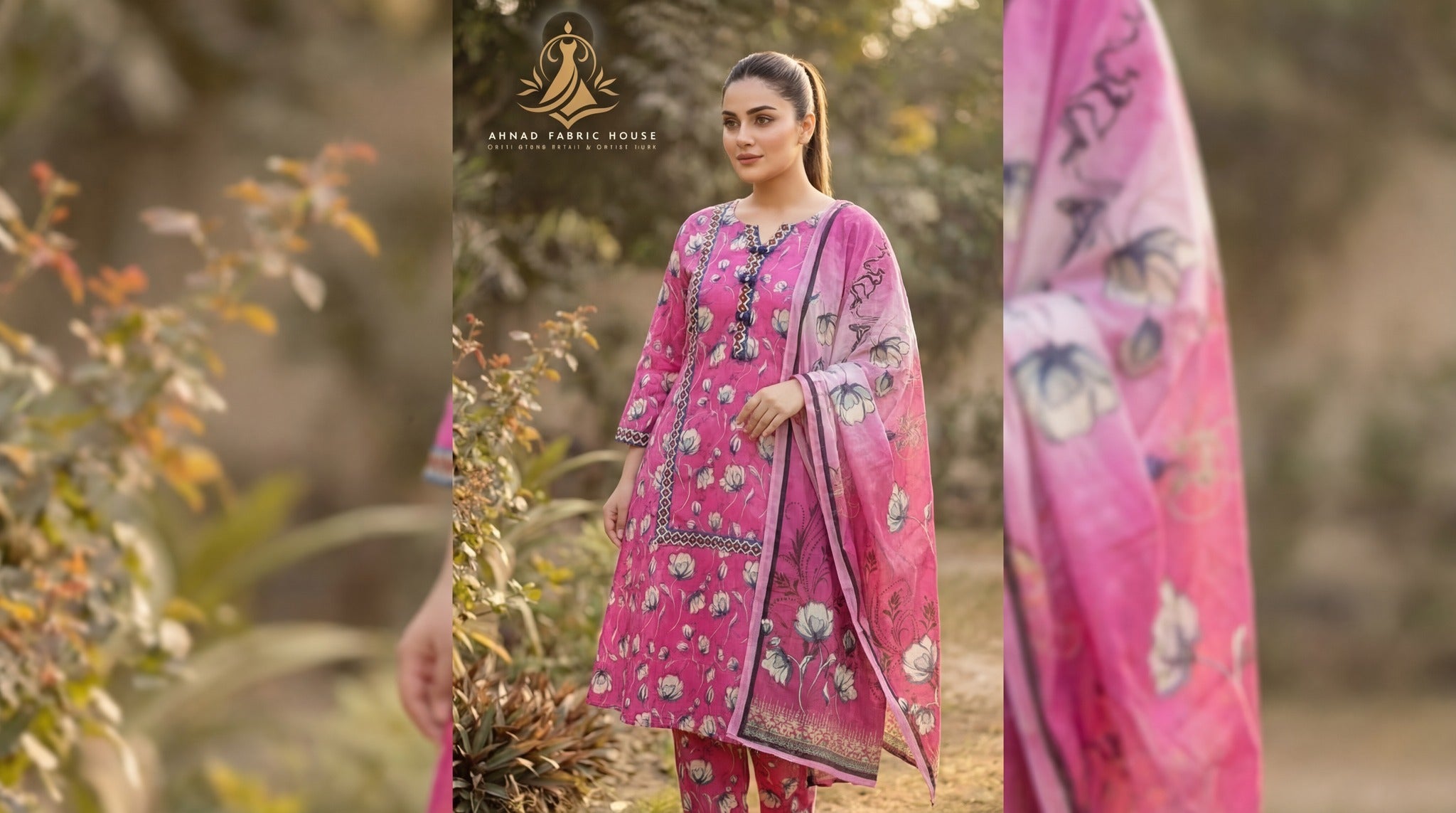 ZA Styles Stitched Khaddar Penal Frock 3pc