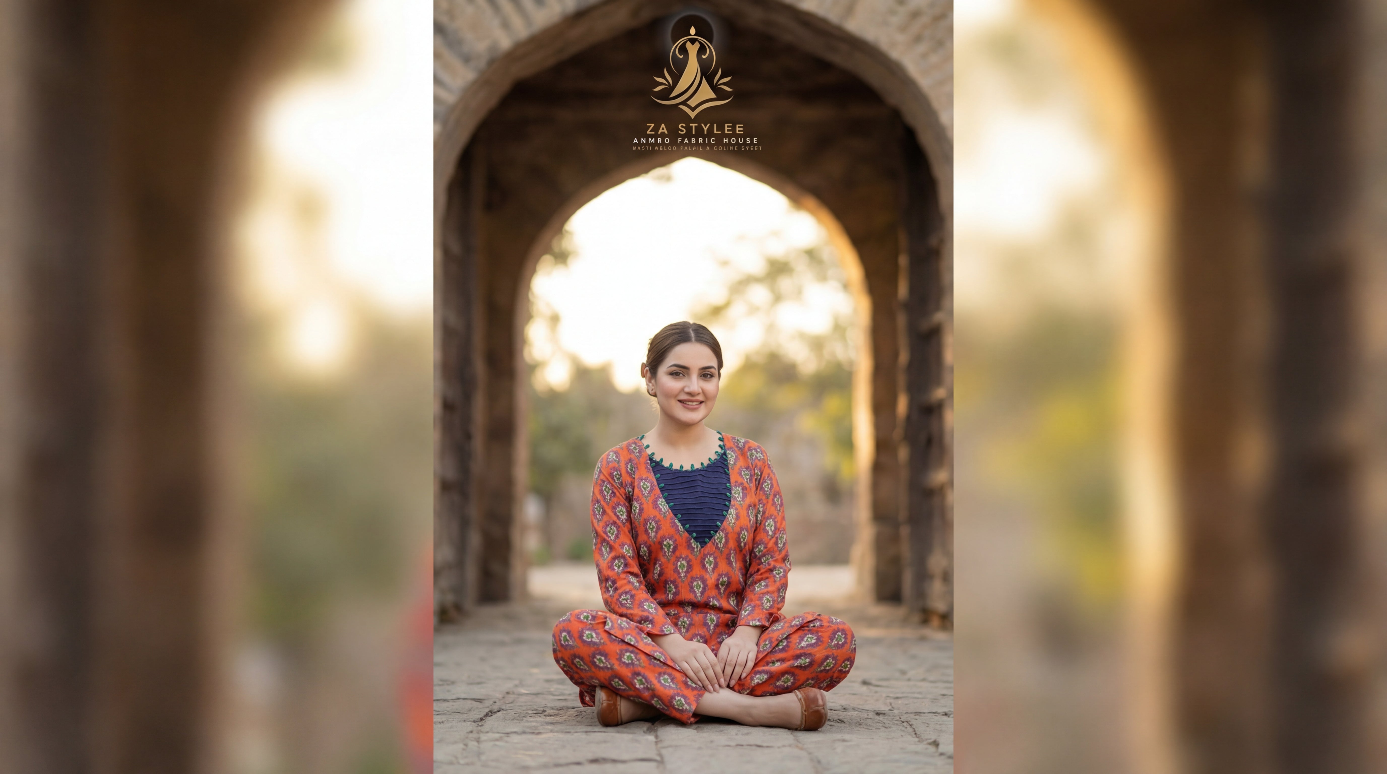 ZA Styles Stitched Khaddar 2pc